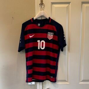 Nike Red and Blue USA Soccer Jersey